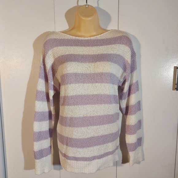 Rickis eco-friendly long sleeve striped sweater. - Picture 2 of 5